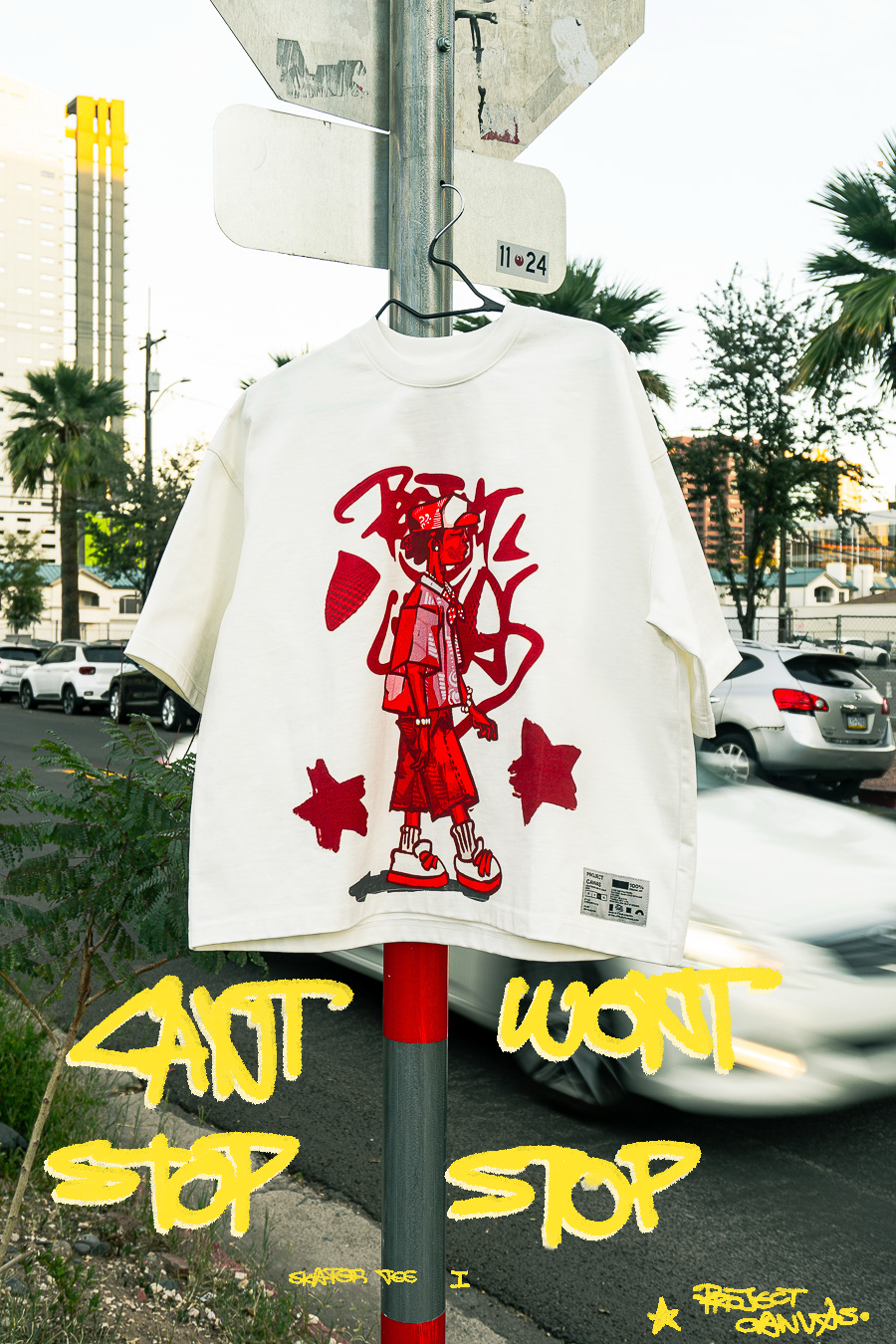 UNCLE STEEZE TEE(Skater tee II)